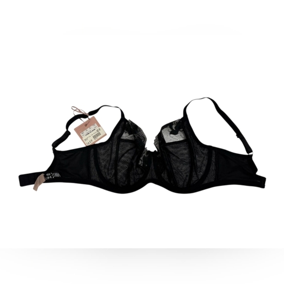 Panache NWT Full Cup Alissa Lace Black Size 32FF - Picture 3 of 6